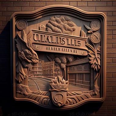 3D model Clarksville in the United States (STL)